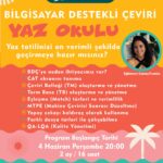 bilgisayar destekli çeviri yaz okulu kapak