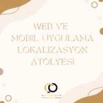 Web ve Mobil lokalizasyon